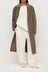 Ivy Wool Coat - Dark Sage