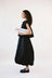Self Portrait Top - Black Spot Jacquard