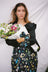The Rite of Spring Dress - Black Floral