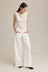 Cross Stitch Jean - Blanc