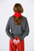 Daisy Scarf - Tamarillo