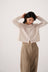 Doll's Reversible Cardigan - Ivory