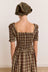Molly Midi Dress - Cocoa Check