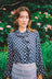 Latchkey Children Blouse - Navy Daisy Silk