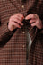 Drop LS Shirt - Brown Plaid