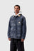 Warren Chore Coat - Blue / Dusty Hamilton Brown