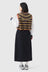 Multi Striped Vest - Brown