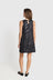 Capulet Dress - Black Chevron
