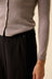 Ramona Trouser - Black Pinstripe