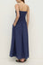 Connie Cotton Shirred Dress - Imperial Blue