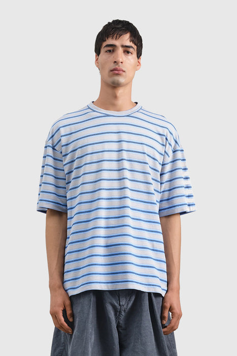 Triple Rapport Stripe T-Shirt - Blue Multi