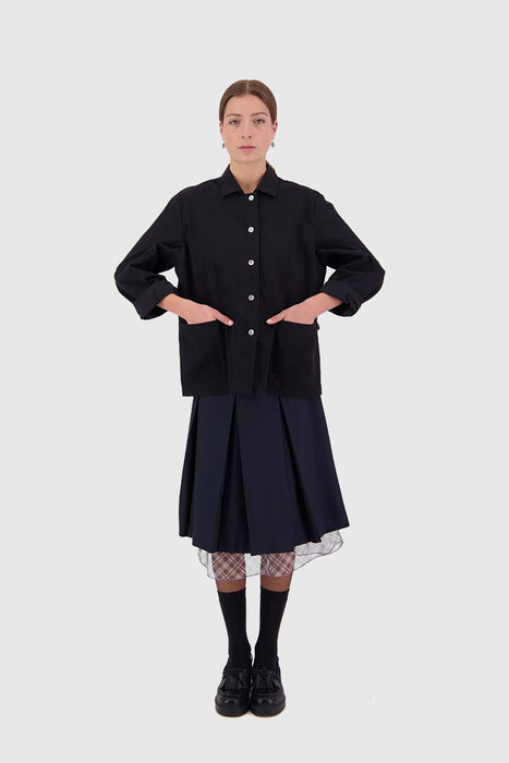 Walk On Water Shirt Jacket - Black
