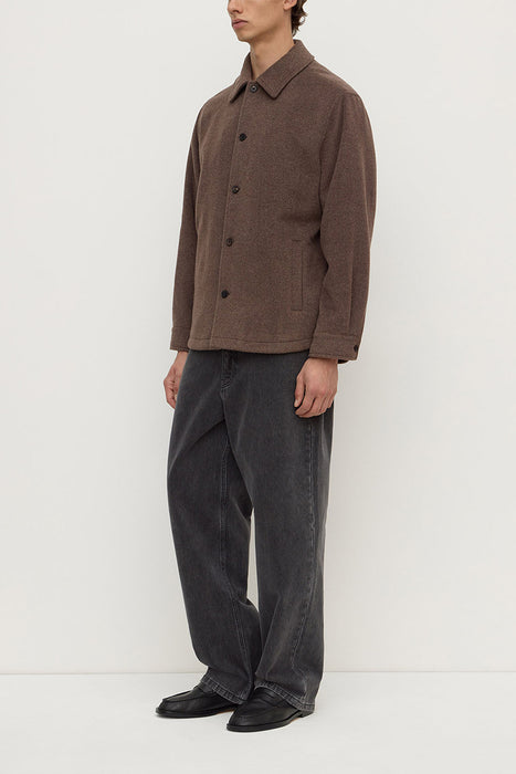 Noah Wool Jacket - Cocoa Marle