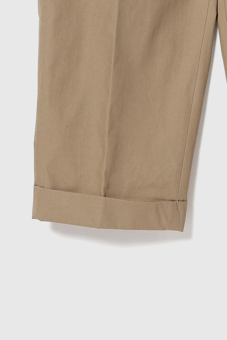 Wide Ivy Trousers - Beige
