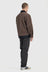 Nailhead Miner Jacket - Dark Brown