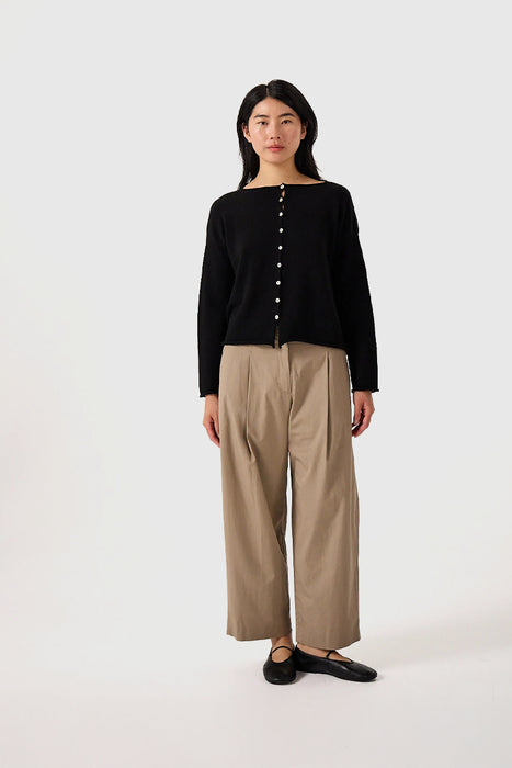 Doll's Reversible Cardigan - Black