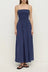 Connie Cotton Shirred Dress - Imperial Blue