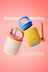 BaoBao Cup 450ml - Pink / Orange