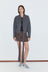 Box Cardigan - Charcoal