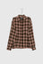 LS Pocket Shirt - Brown Red Check