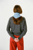 Daisy Scarf - Celeste Blue