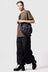 Military Banana Shoulder Down Bag Medium - Dark Sage Green