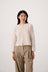 Doll's Reversible Cardigan - Ivory