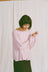Doll's Reversible Cardigan - Barely Pink