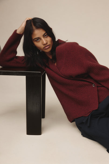 Tulia Cardigan - Dahlia