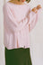 Doll's Reversible Cardigan - Barely Pink