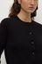 Orina Cotton Cashmere Cardigan - Black