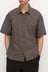 Alta Check Short Sleeve Shirt - Brown / Black Check
