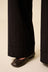 Ramona Trouser - Black Pinstripe