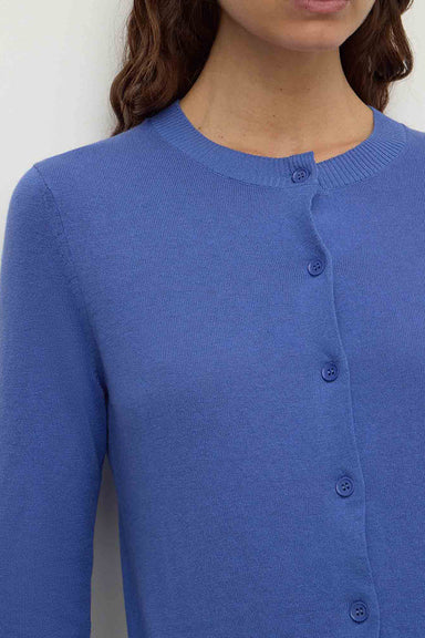 Orina Cotton Cashmere Cardigan - New Blue