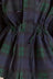 Liu Raincoat - Navy Check