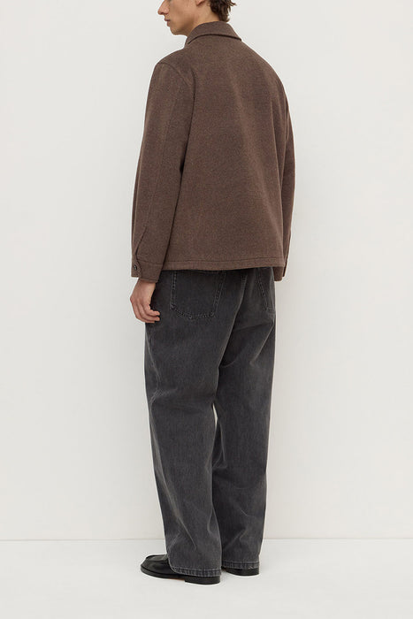 Noah Wool Jacket - Cocoa Marle