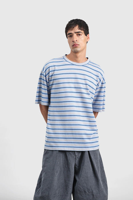 Triple Rapport Stripe T-Shirt - Blue Multi