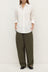 Micha Poplin L/S Shirt - White