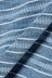 LS Pocket Tee Indigo Stripe - Sax