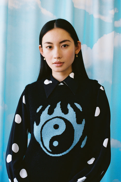 Jung at Heart Vest - Black