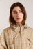 Matilda Raincoat - Gingham Brown