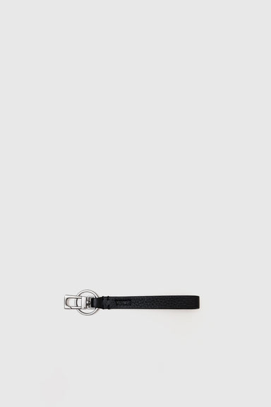 Key Fob - Black Deer Nappa