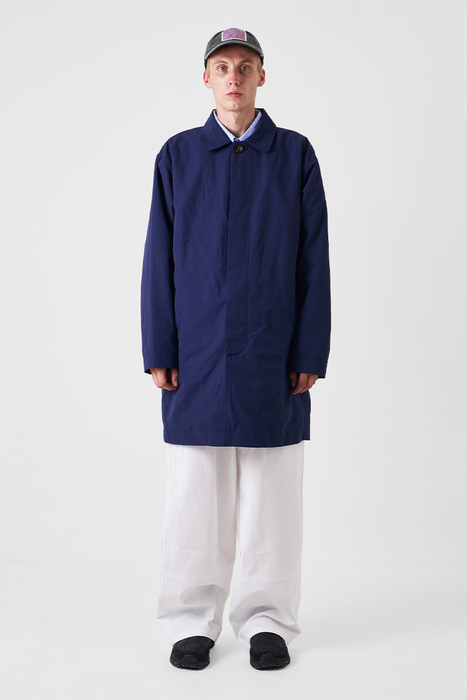 Clarke Mac Coat - Navy