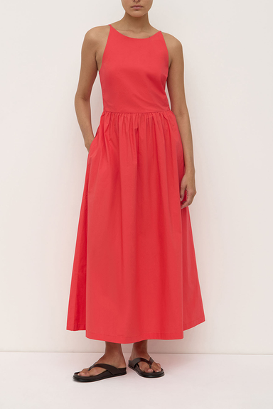Posie Midi Dress - Chilli