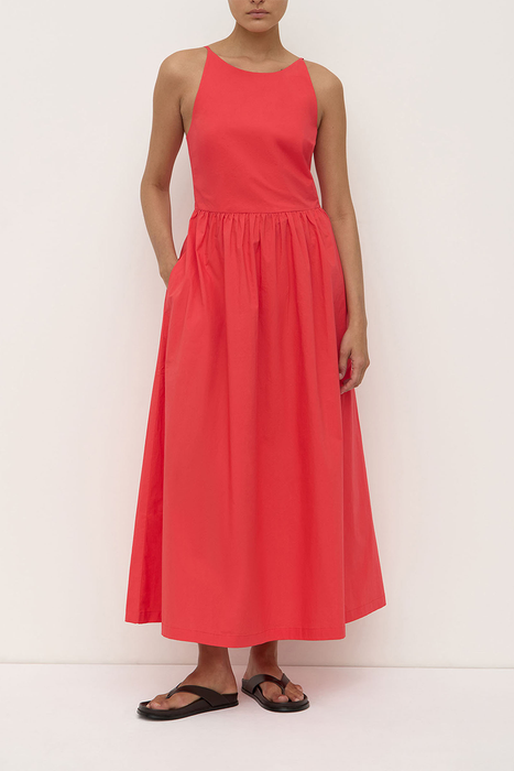 Posie Midi Dress - Chilli
