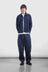 Twisted Seam Trouser - Navy
