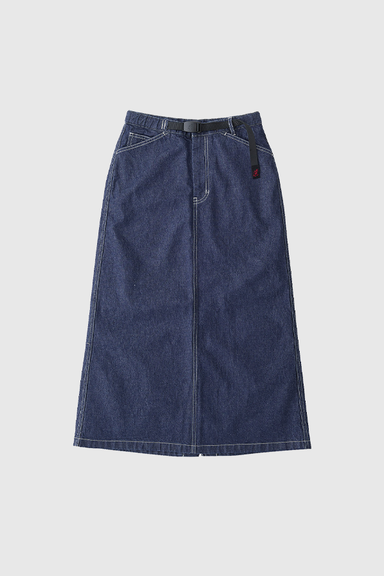 Sutter Denim Skirt - Rinsed Indigo