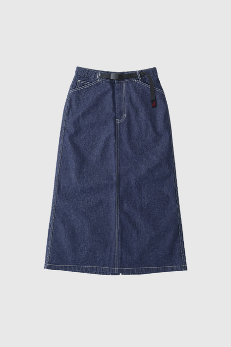 Sutter Denim Skirt - Rinsed Indigo