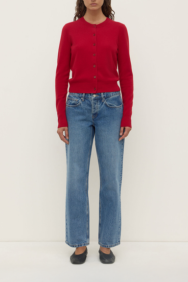 Benny Knit Cardigan - Mulberry