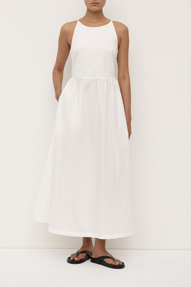 Posie Midi Dress - White